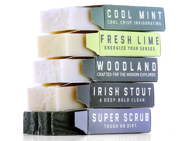 Dr K's Irish Handmade Soaps, All Natural: Woodland