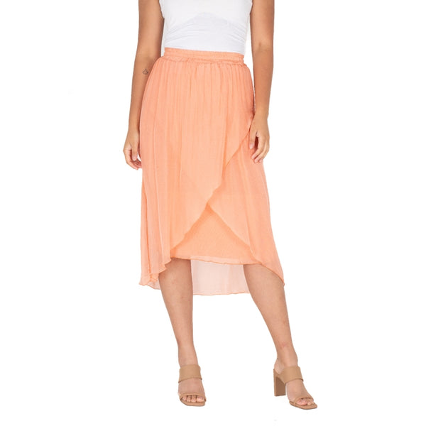 Women's Long Silk Skirt