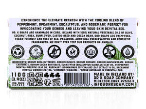 Dr K's Irish Handmade Soaps, All Natural: Cool Mint