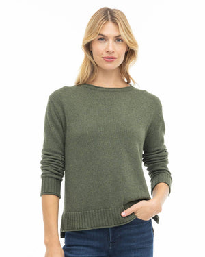 Everyday Cotton Crew: Loden