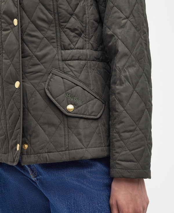 Barbour Millfire Quilted Jacket - Olive/Classic
