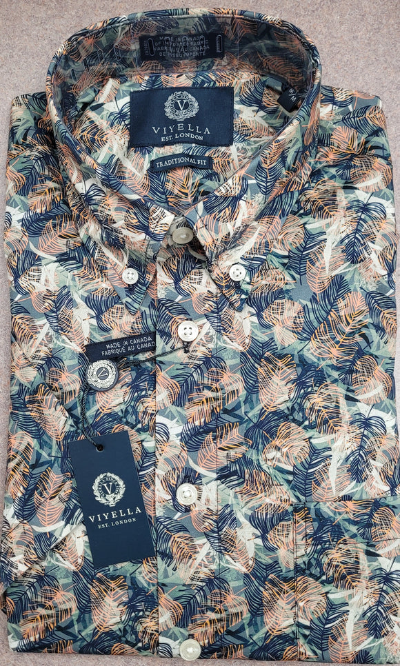 Viyella Short Sleeve Button Down Shirt