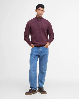 Barbour Holden Half Zip Knitted Jumper