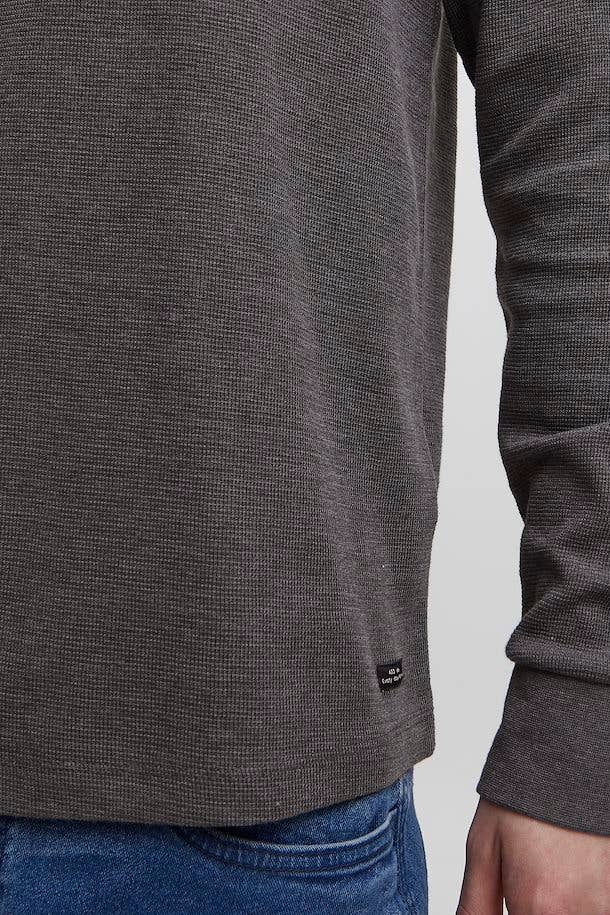 Blend® BH Noble Henley - Pewter Mix