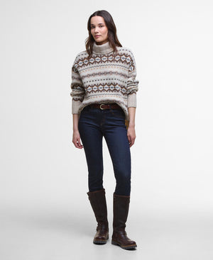Barbour Helen Fairisle Turtle Neck Sweater