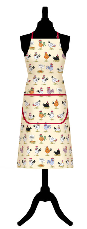 Chickens Cotton Apron
