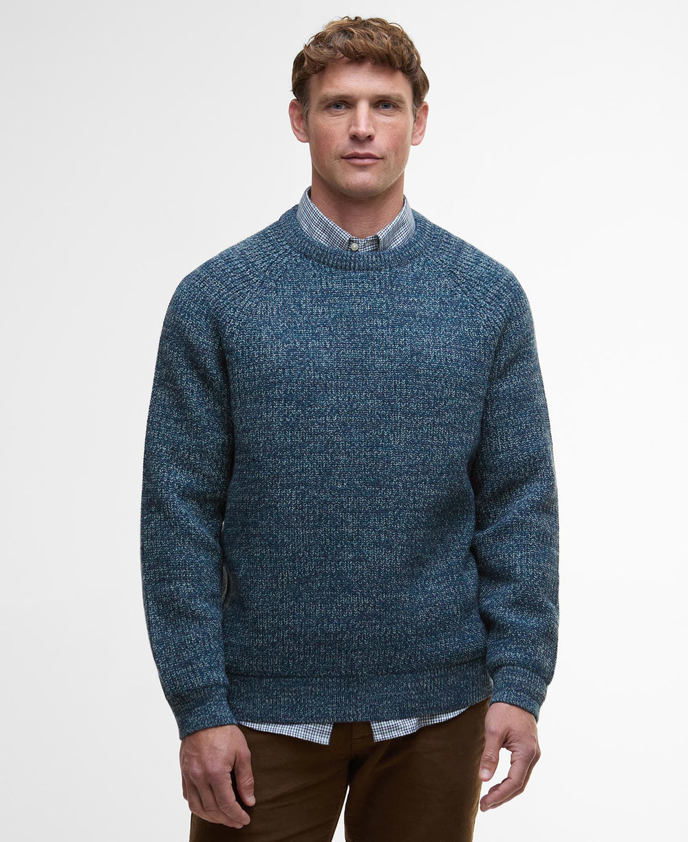 Barbour Horseford Crew Neck Jumper - Mallard Green