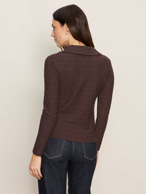Textured Knit Dream Girl Shirt