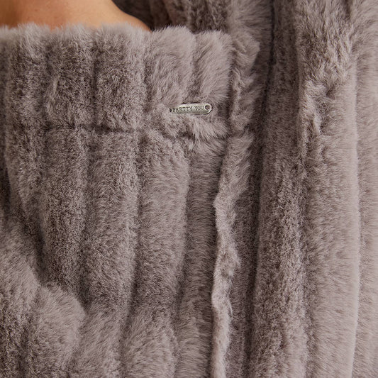 Cloud Robe in Mink: Mink / S/M