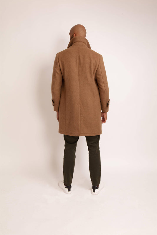 Men's Wool Blend Overcoat
