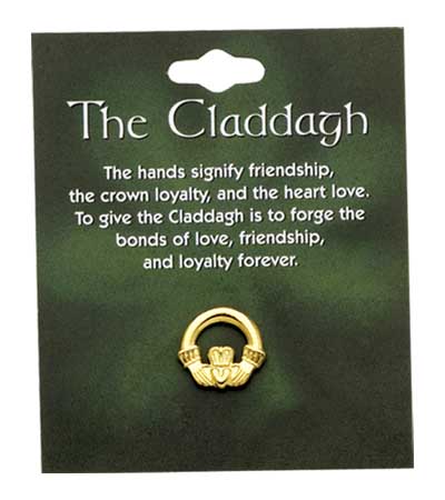 Claddagh Lapel Pin