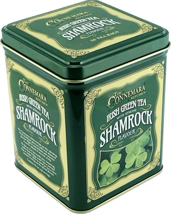 Connemara Kitchen Irish Green Tea w/ Shamrock Flavour Tea Tin