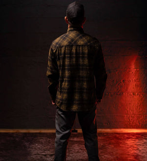 Stratton Flannel: BLACK / XL
