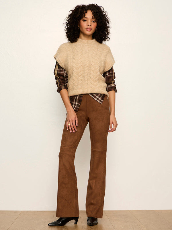 Sashay Faux Suede Legging