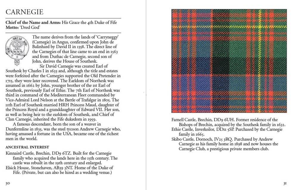 Clans and Tartans of Scotland