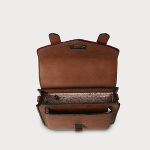 The Mini Satchel - Fuchsia Tartan