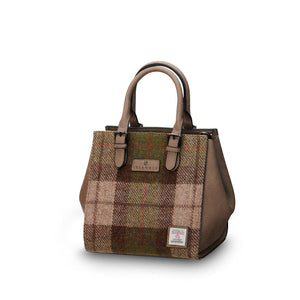 The Medium Callie Tote - Chestnut Tartan