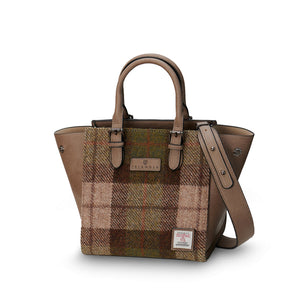 The Medium Callie Tote - Chestnut Tartan