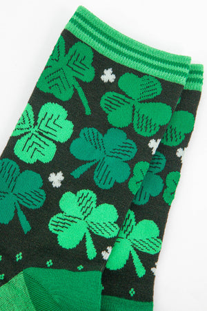 Ladies Bamboo Shamrock & Four Leaf Clover Crown