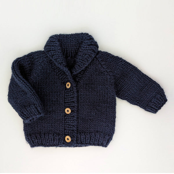 Shawl Collar Cardigan Sweater for Baby & Toddler