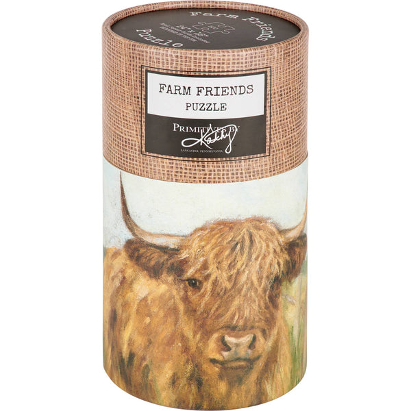 Highland Cow Puzzle - 500 Pieces