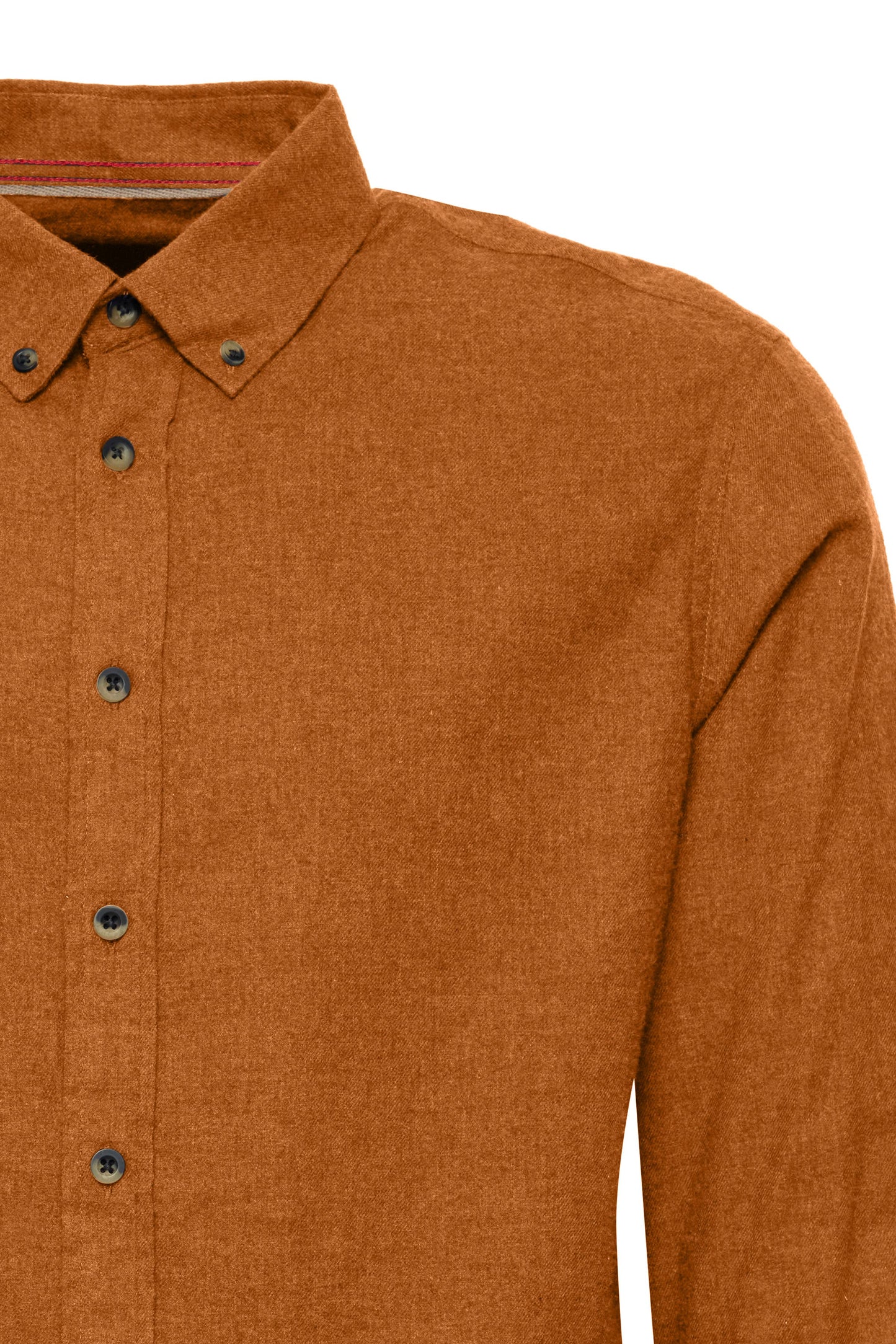 Brushed Cotton Burley Shirt - Glazed Ginger