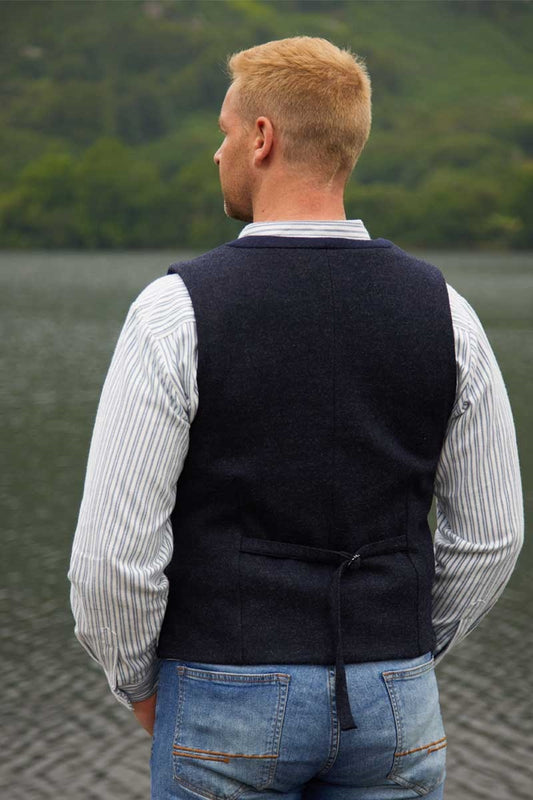 Inch Wool Tweed Vest