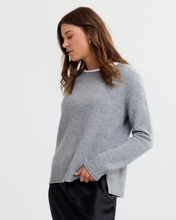 Everyday Cashmere Crew - StoneWash