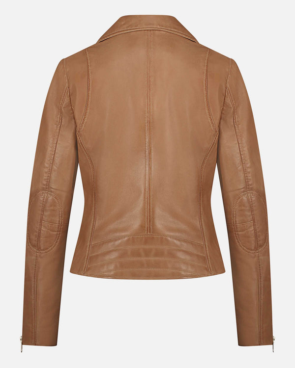 Phoenix Leather Moto Jacket
