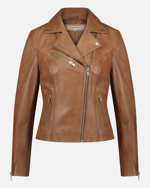 Phoenix Leather Moto Jacket