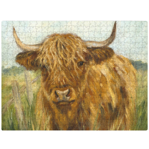 Highland Cow Puzzle - 500 Pieces