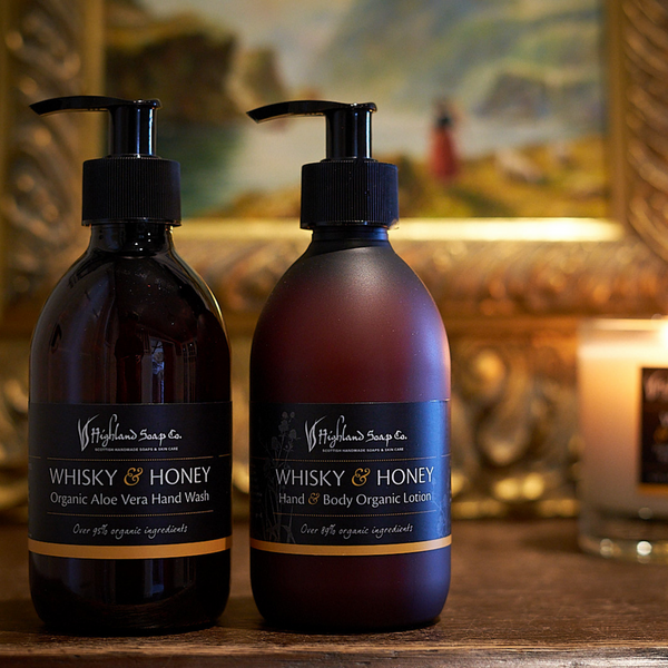 Whisky & Honey Organic Hand & Body Lotion 300ml