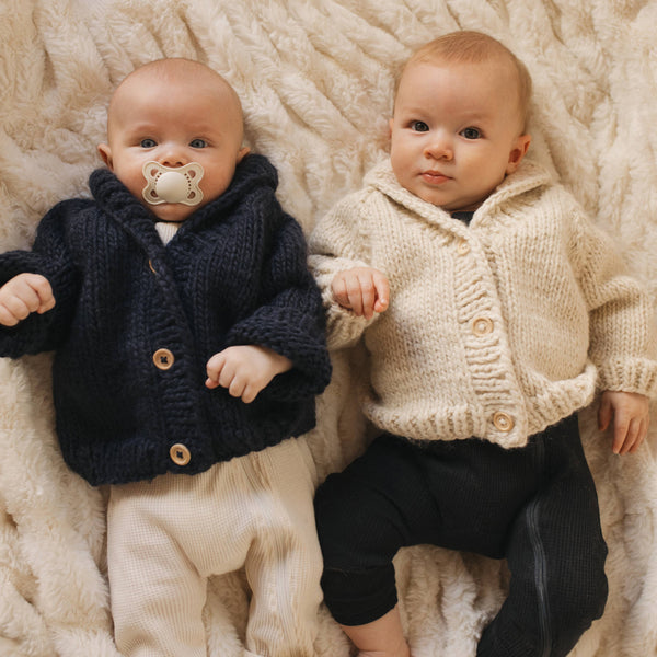 Shawl Collar Cardigan Sweater for Baby & Toddler