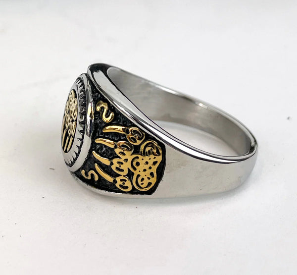 Claw of the Bear of Strength with Gold Detail Ring