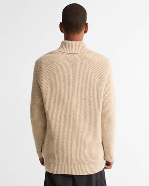 Barbour Essentials Fleck Shawl Neck Sweater