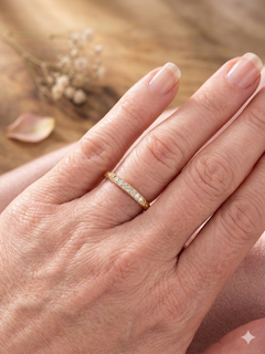 14K Trinity Knot Diamond Ring