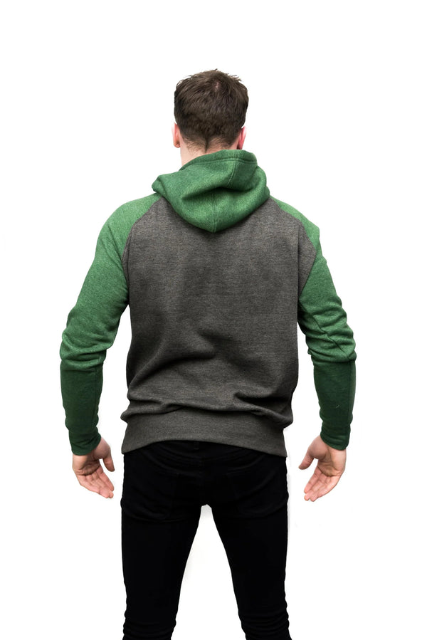 Guinness Grey & Green Hoodie