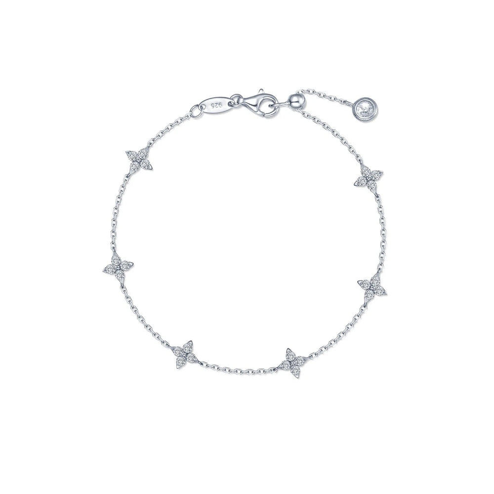 Trillium Station Bracelet - Silver