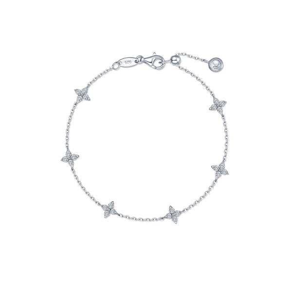 Trillium Station Bracelet - Silver
