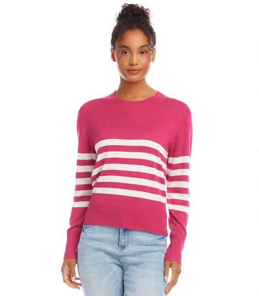 Stripe Sweater - Pink