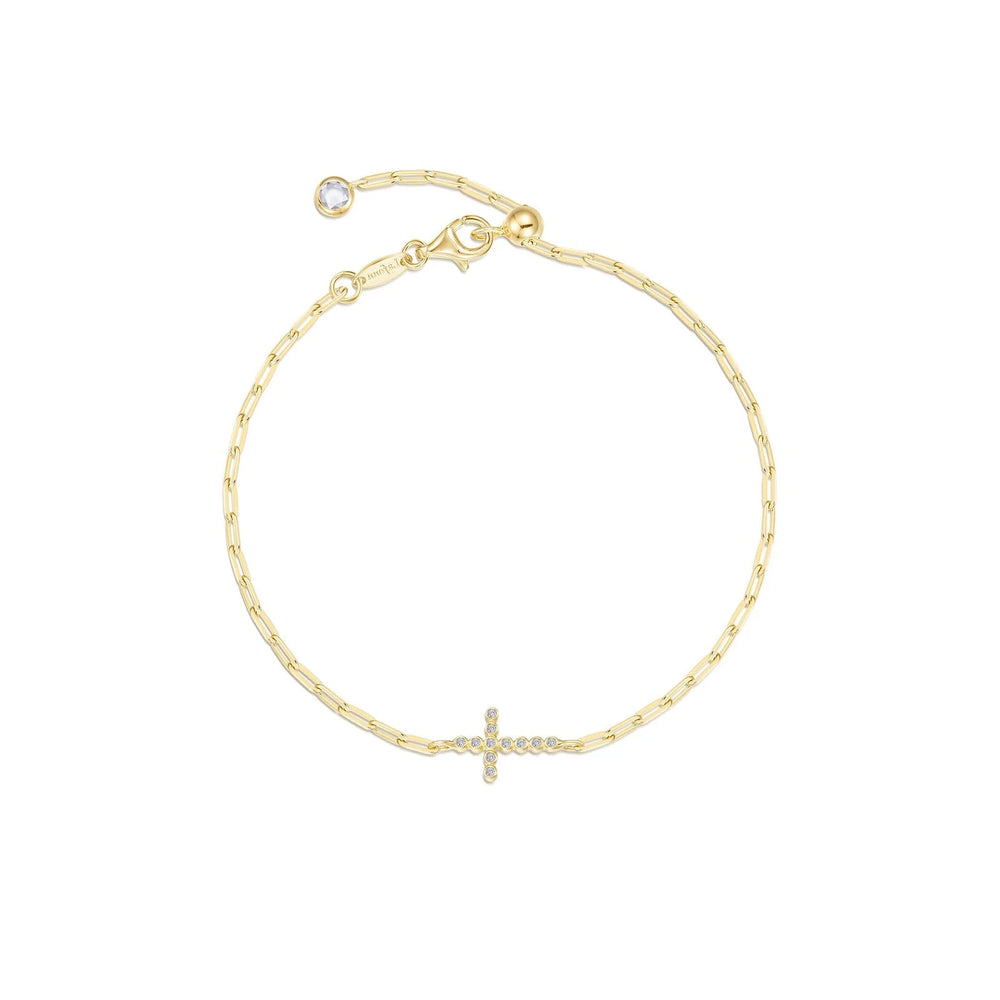 Thread Of Faith Bracelet - Gold