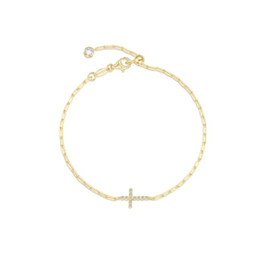 Thread Of Faith Bracelet - Gold
