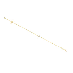 Thread Of Faith Bracelet - Gold
