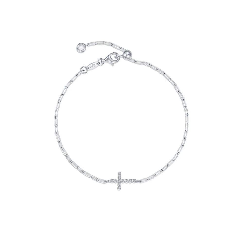 Thread Of Faith Bracelet - Silver