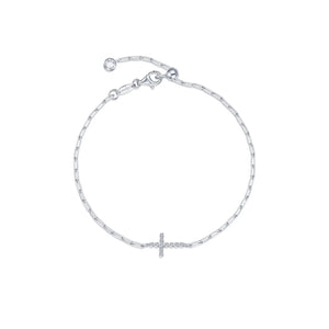 Thread Of Faith Bracelet - Silver