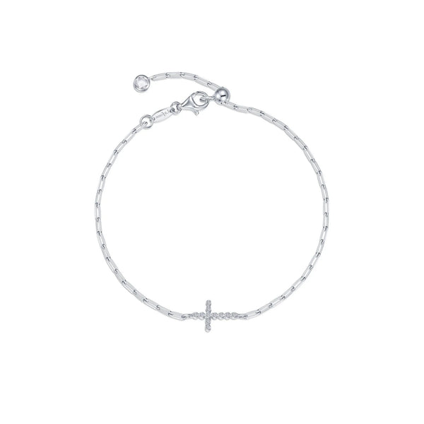 Thread Of Faith Bracelet - Silver