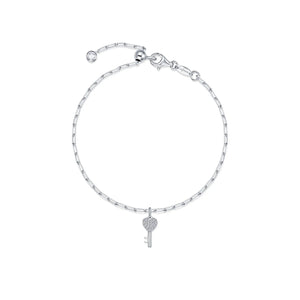 Key To Forever Bracelet - Silver