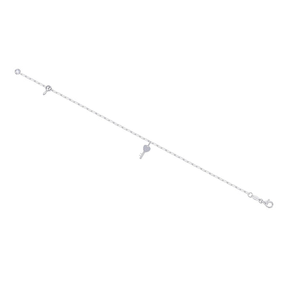 Key To Forever Bracelet - Silver