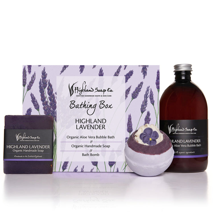 Highland Lavender Bathing Box