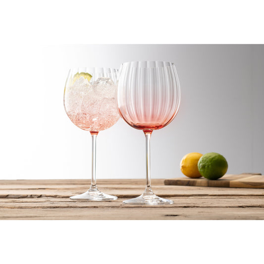Erne Gin & Tonic Glass Set of 2 - Blush